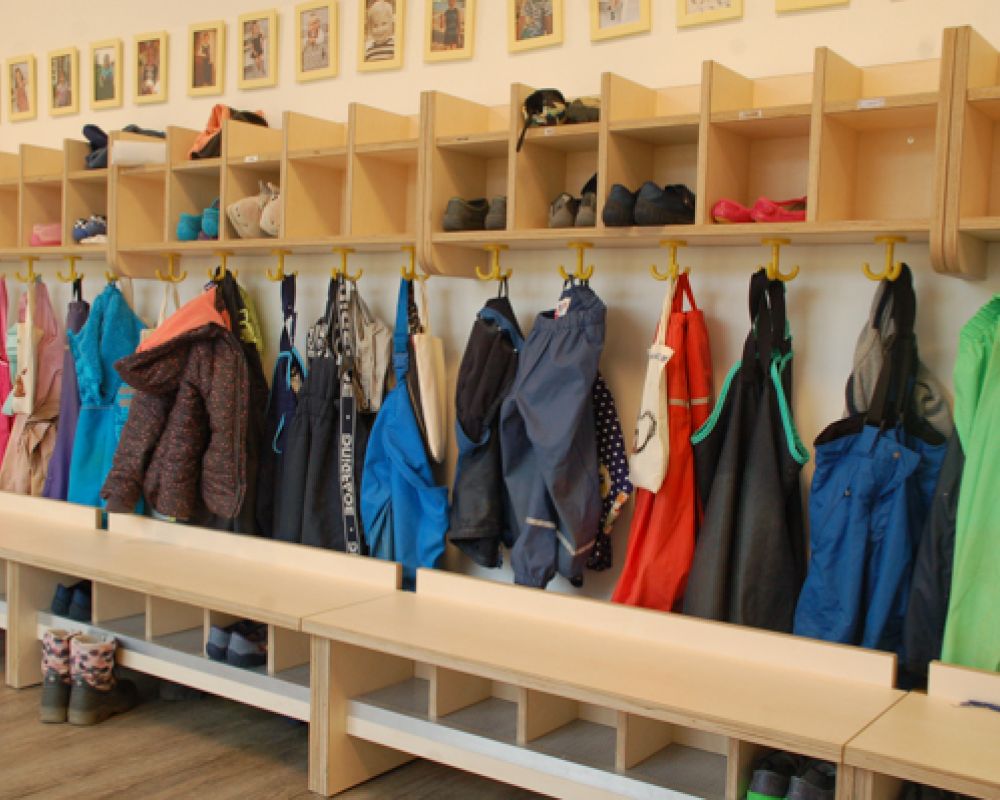 Kita - Eingangsbereich - Holzatelier Harsefeld