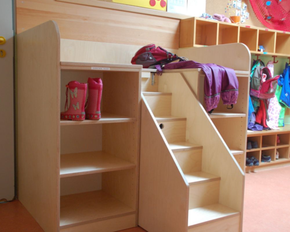 Kita - Eingangsbereich - Holzatelier Harsefeld
